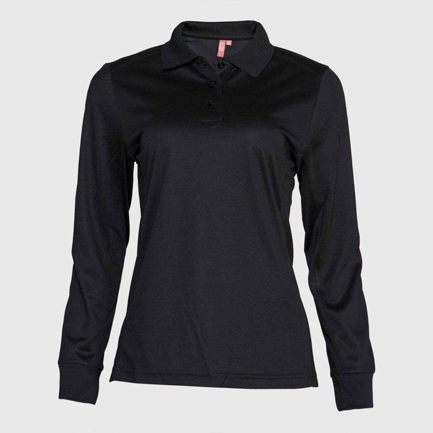 Polera Dry Fit Mujer M/L Negro-1