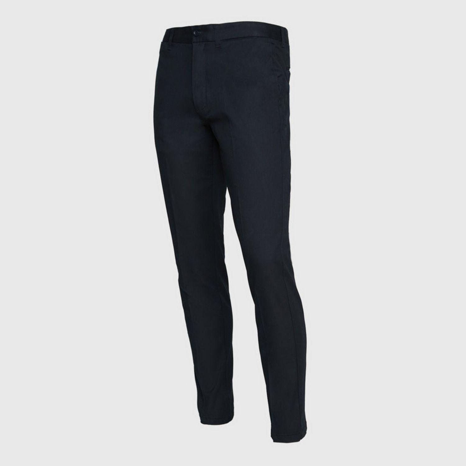 Pantalón Spandex Hombre Frente Plano Negro-2