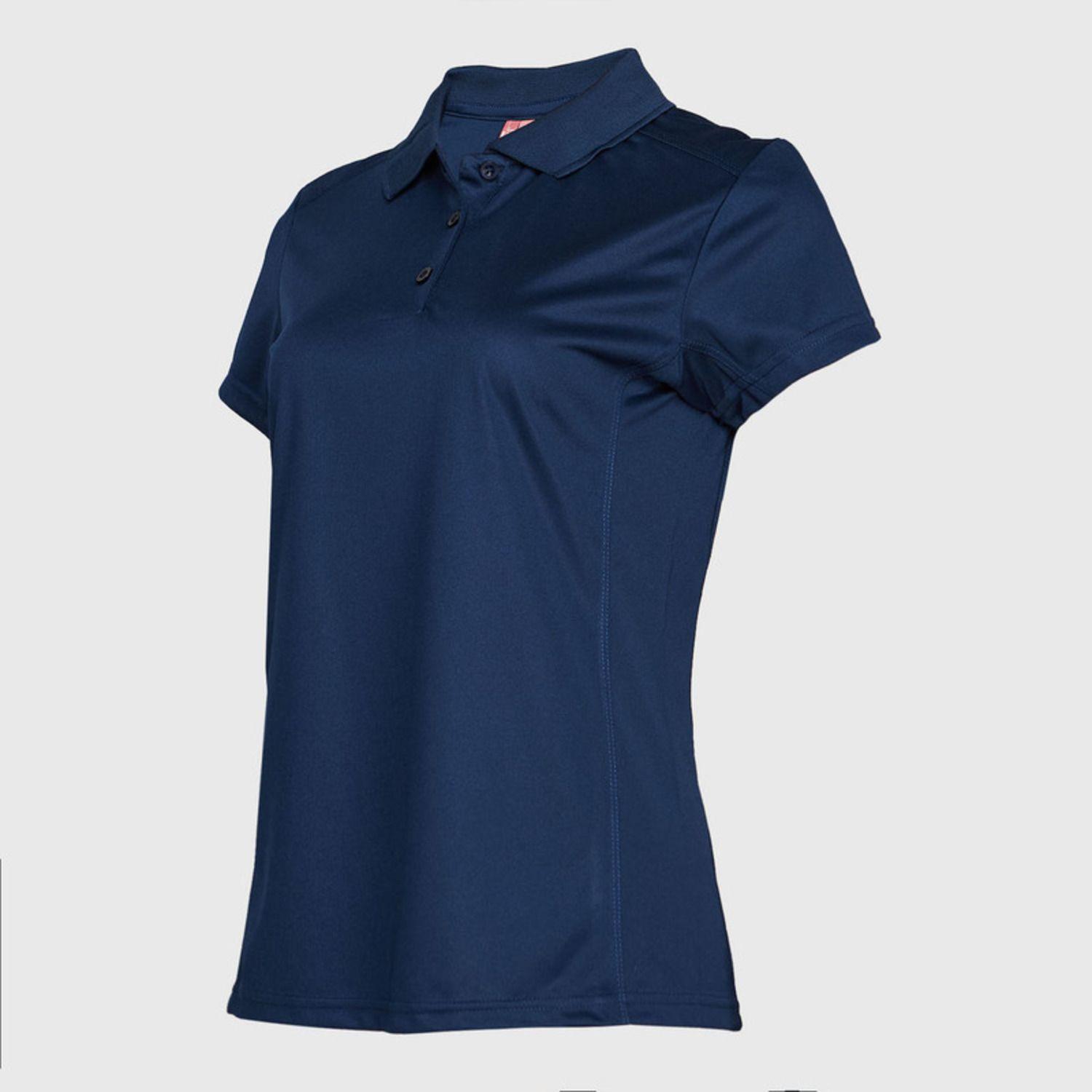 Polera Dry Fit Mujer M/C Azul marino-2