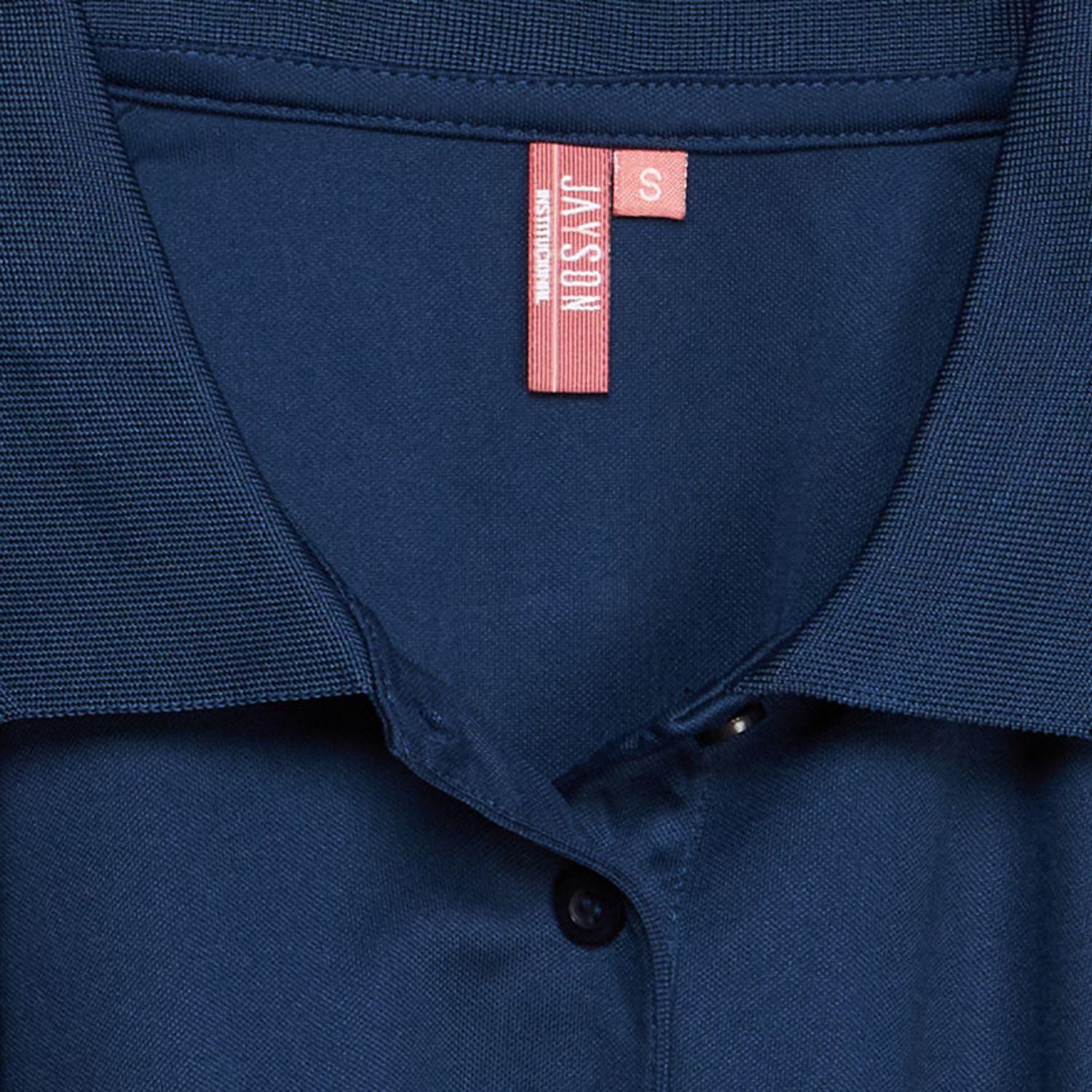 Polera Dry Fit Mujer M/C Azul marino-4