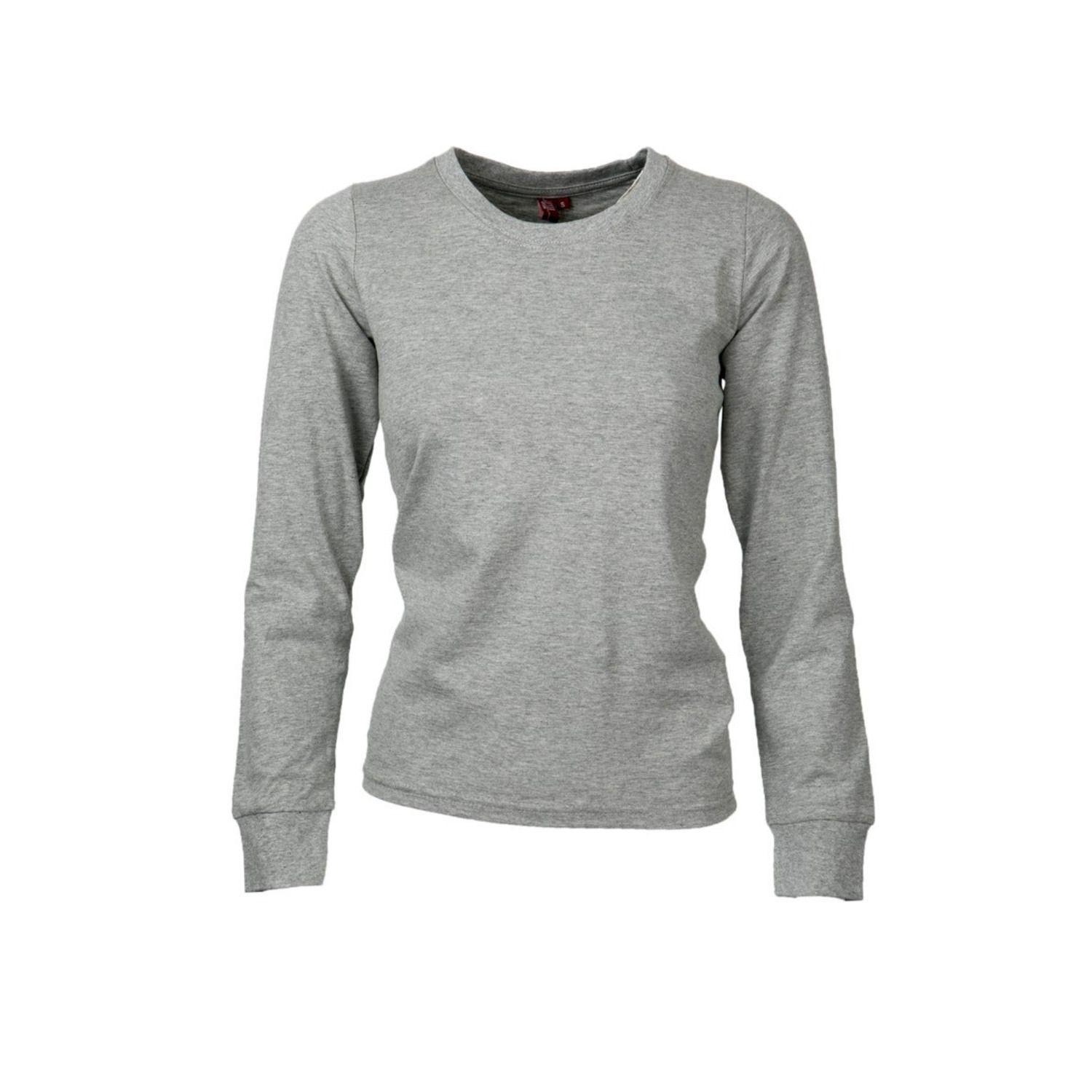 Polera Polo Spandex M/L Mujer Gris oscuro-0