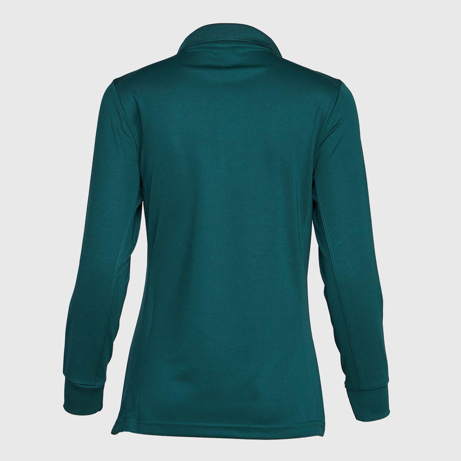 Polera Dry Fit Mujer M/L Verde petróleo-2