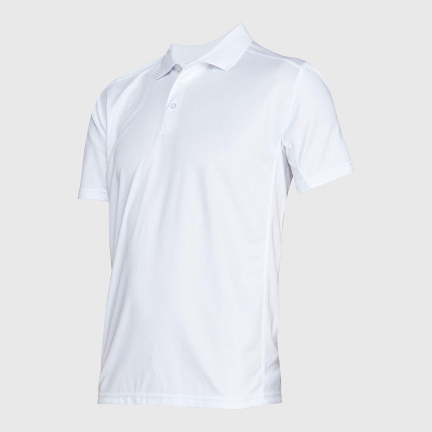Polera Dry Fit Hombre M/C Blanco-2