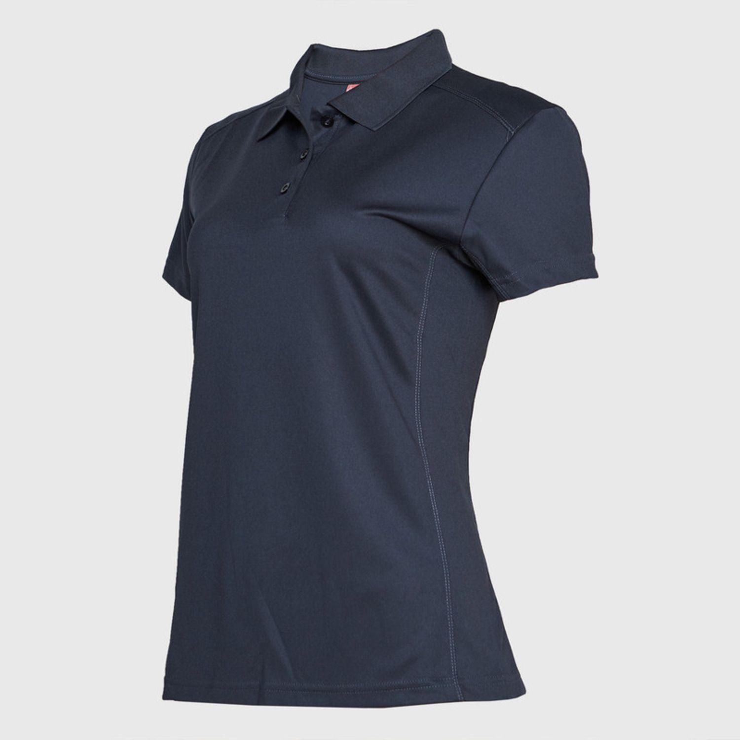 Polera Dry Fit Mujer M/C Gris oscuro-2
