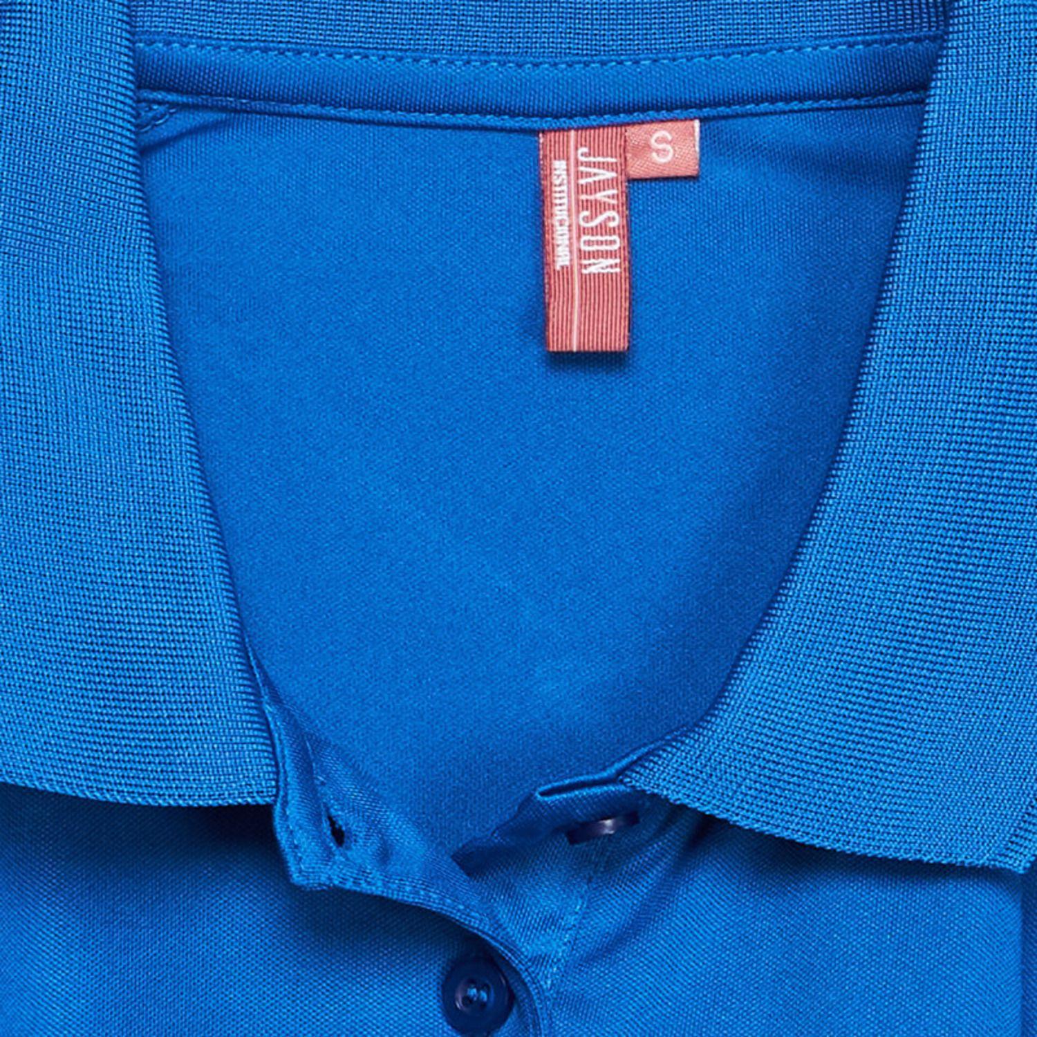 Polera Dry Fit Mujer M/C Azul-4
