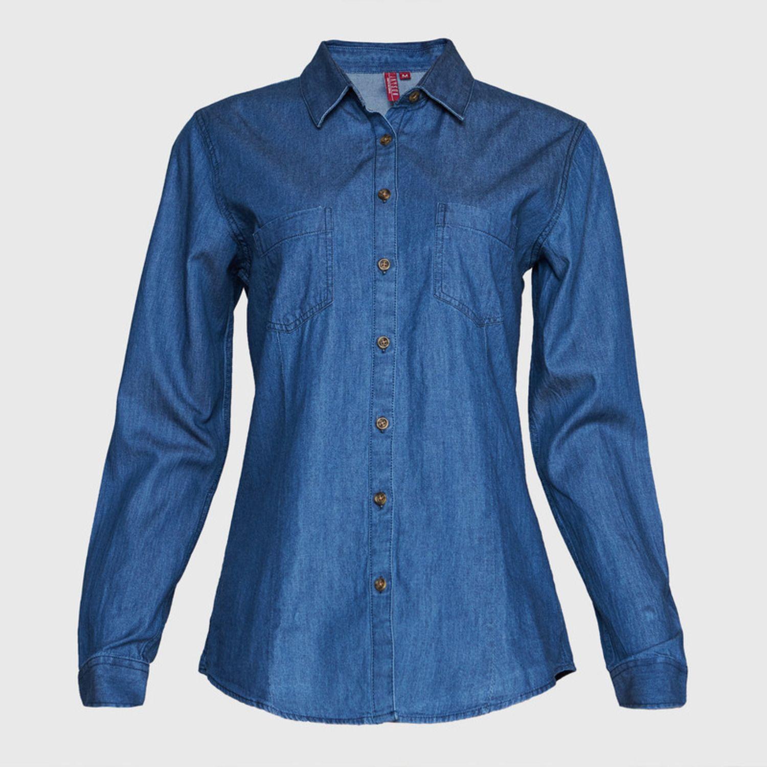 Blusa Denim 4.5 Oz Azul-1