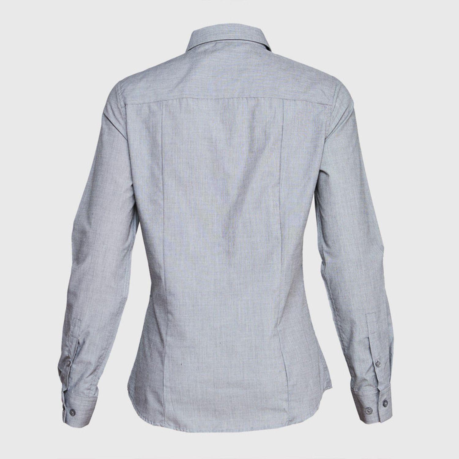 Blusa Fil A Fil Gris-3