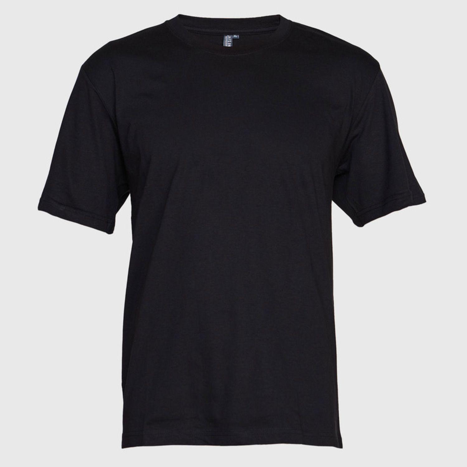Polera Polo Tubular Hombre M/C Negro-0