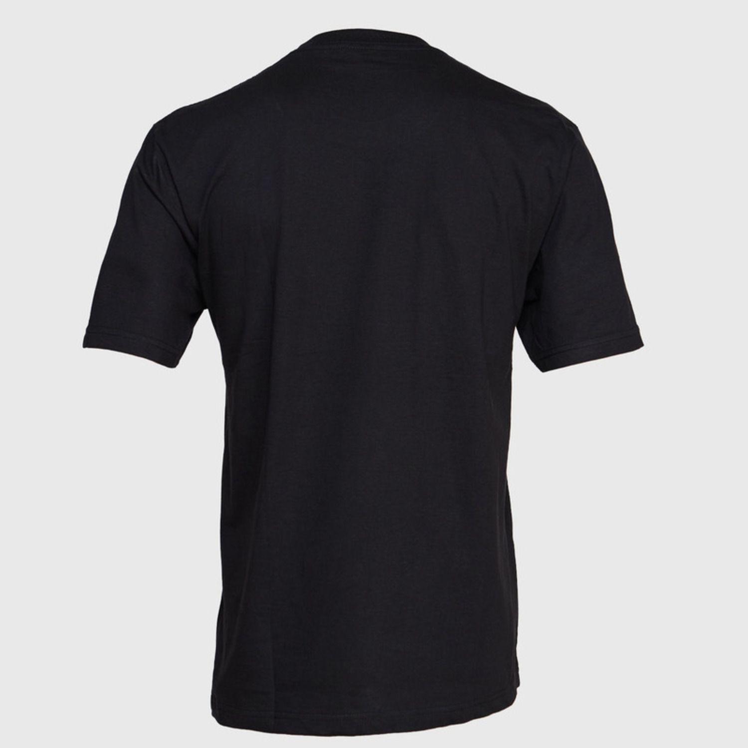 Polera Polo Tubular Hombre M/C Negro-1