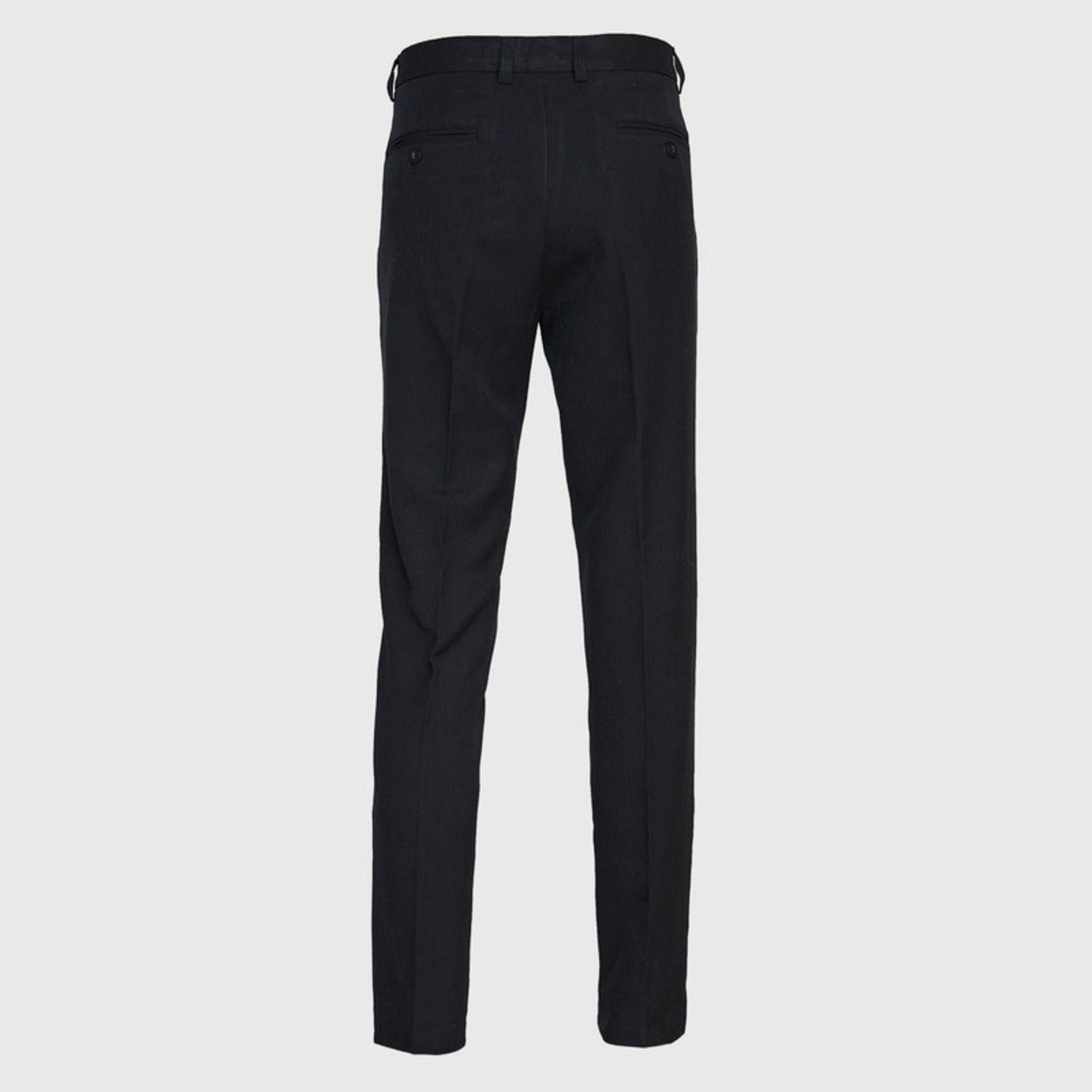 Pantalón Poly-Rayon Hombre Negro-2