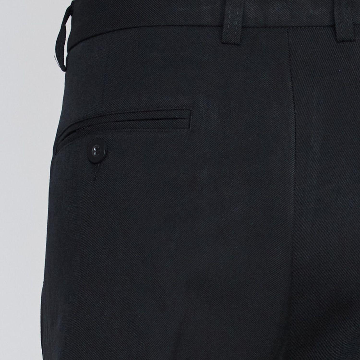 Pantalón Poly-Rayon Hombre Negro-4