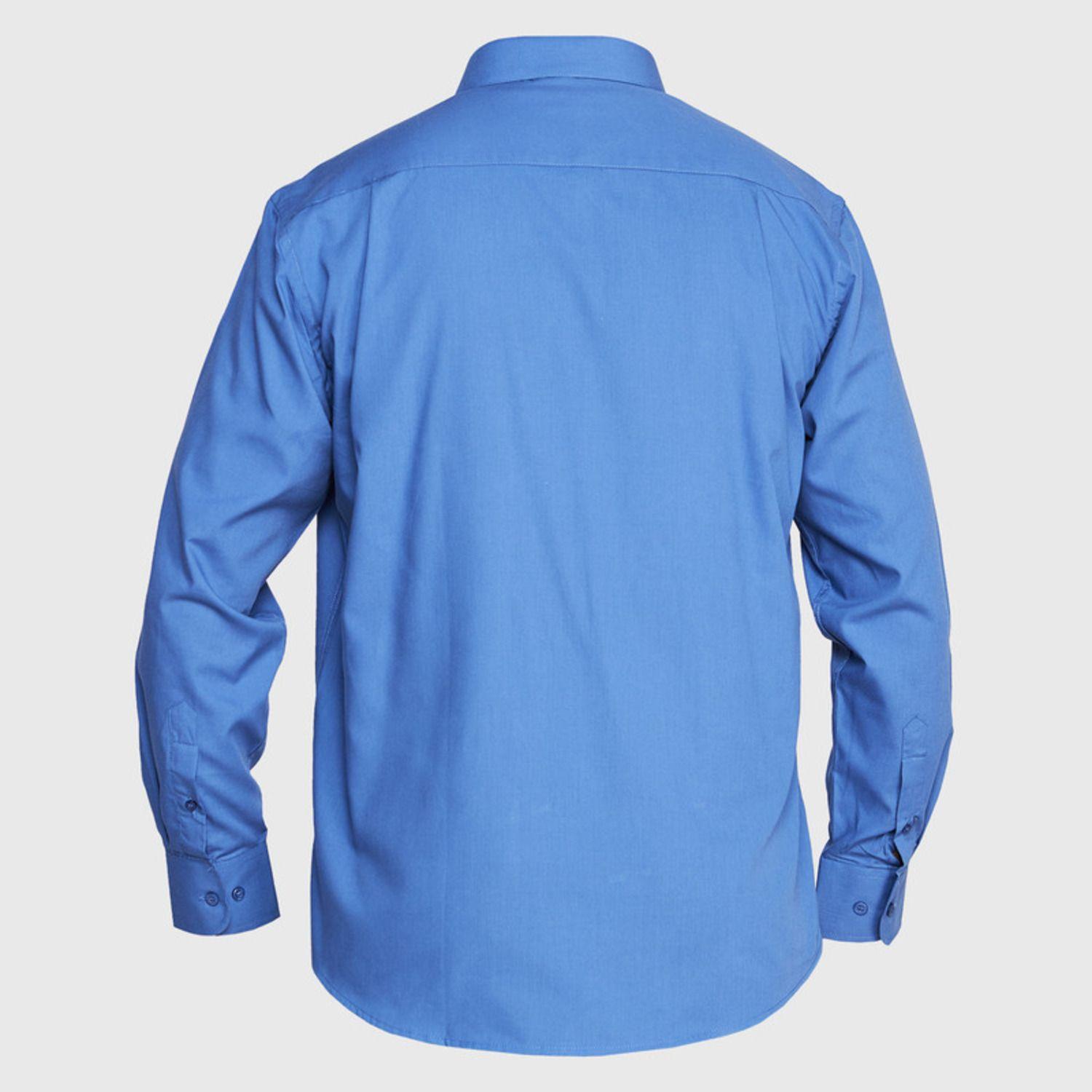 Camisa Trevira  Ml Comfort Celeste-2