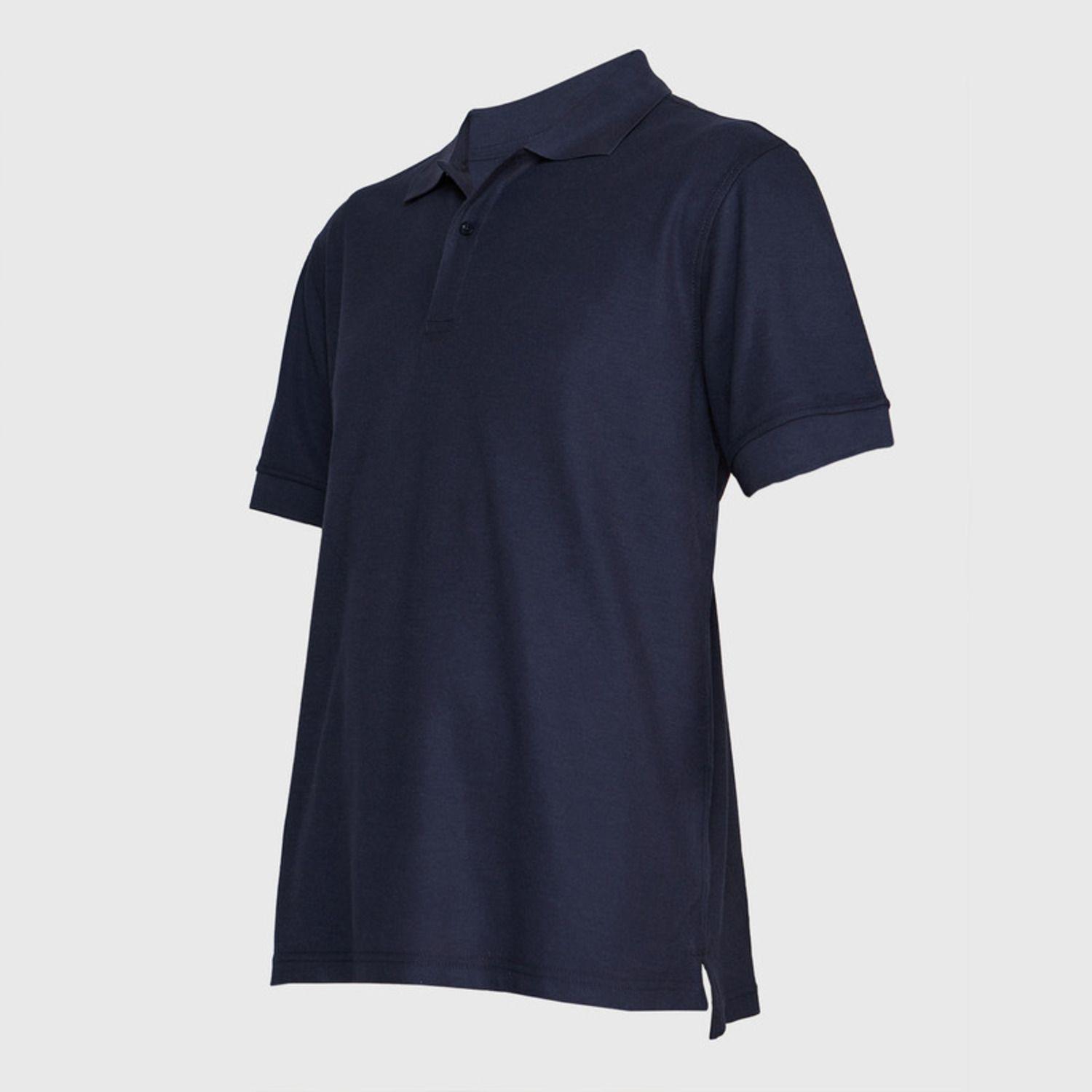 Polera Pique Tc Mc Hombre Azul marino-2