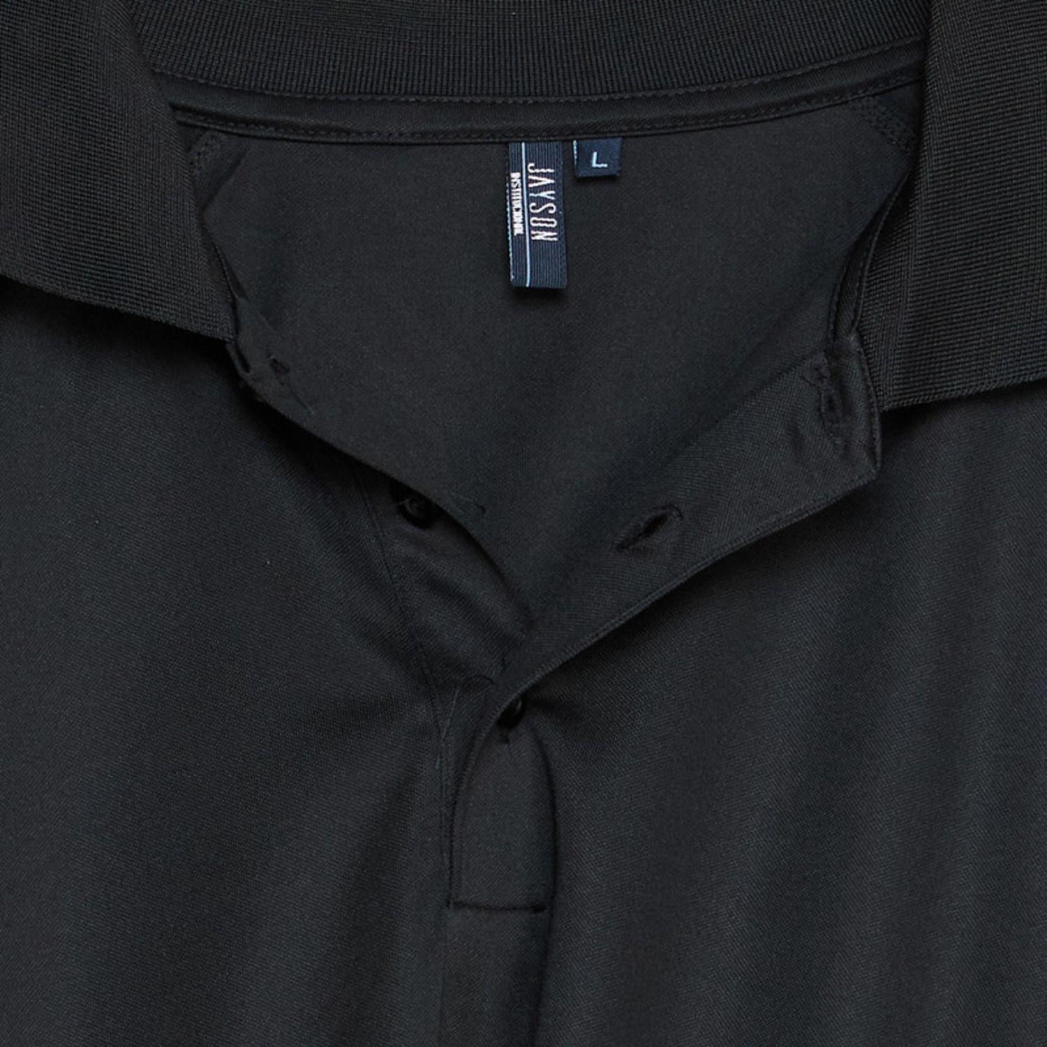 Polera Dry Fit Hombre M/L Negro-3