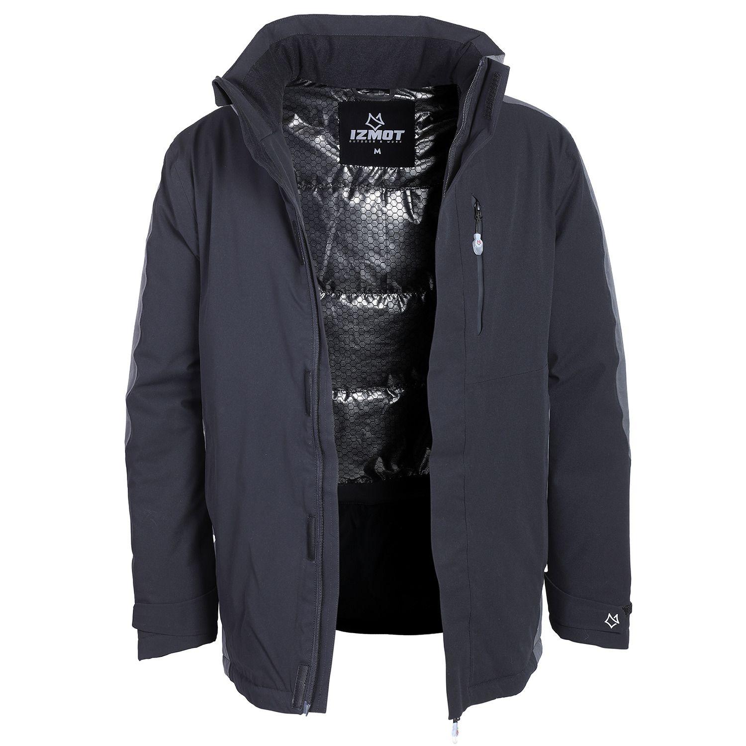 Parka Titanium Ti22 Hombre Negro-3