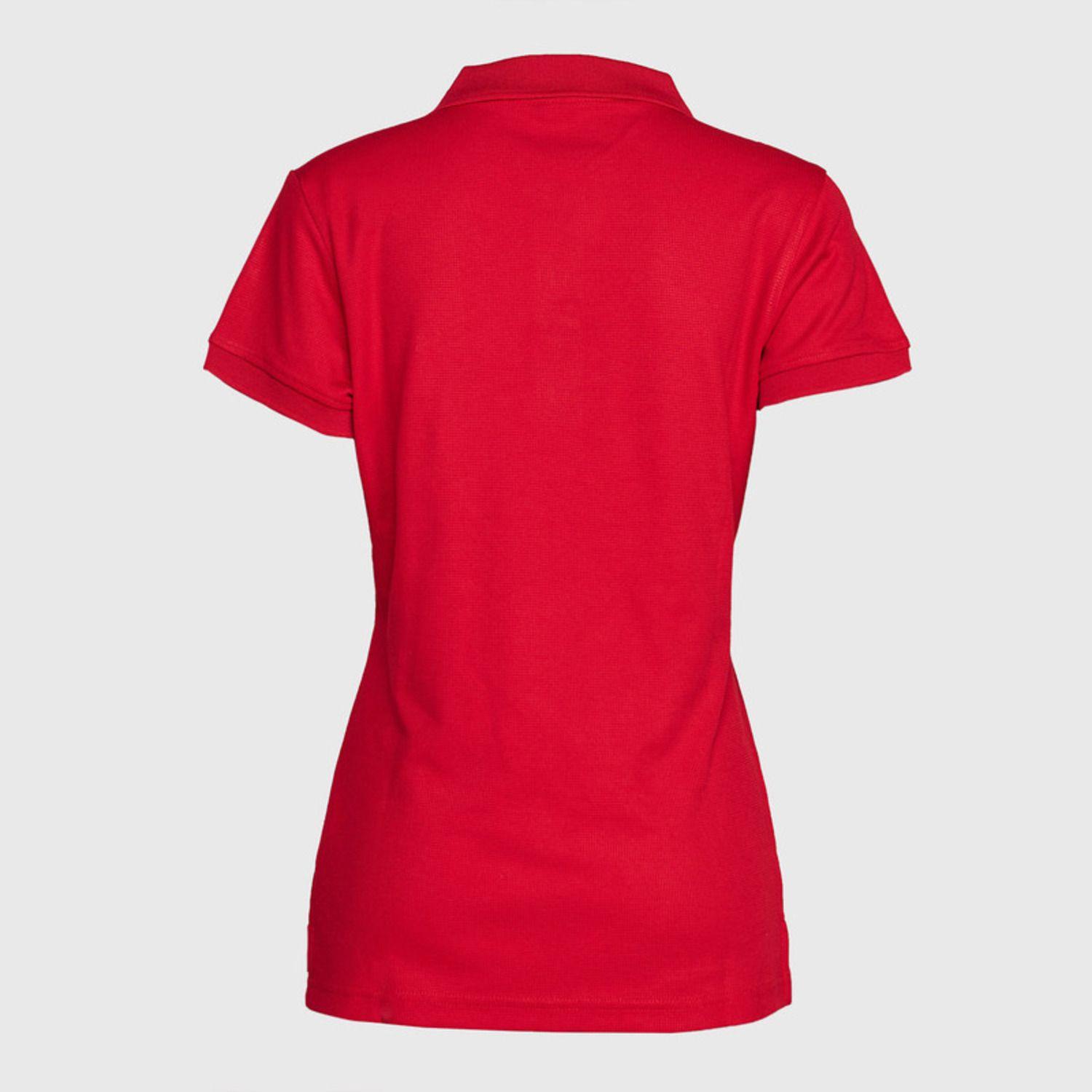 Polera Mc Mujer Waffle  Rojo-3
