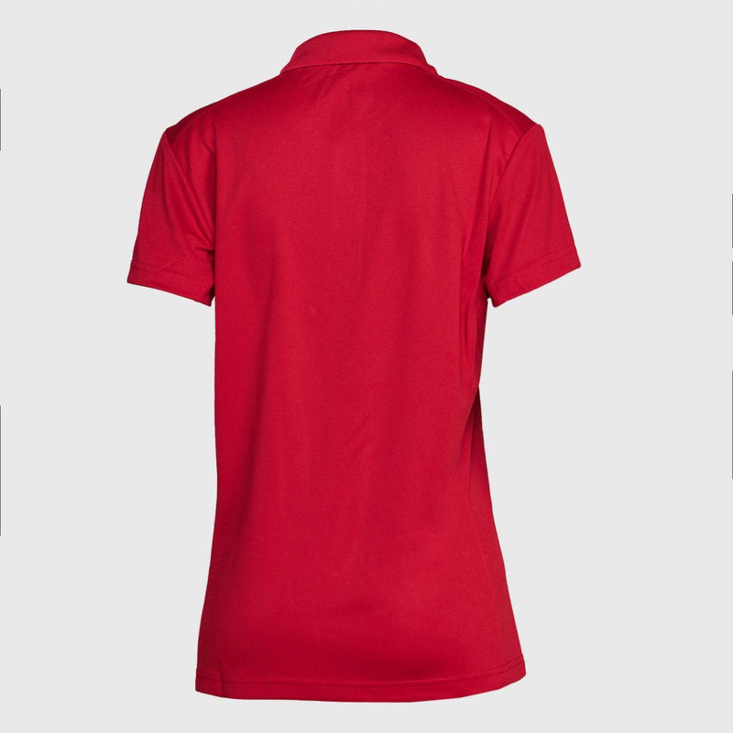 Polera Dry Fit Mujer M/C Rojo-3