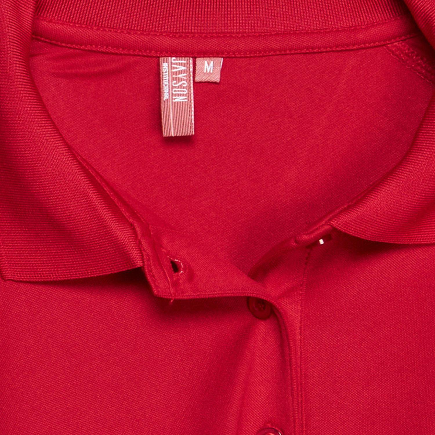 Polera Dry Fit Mujer M/C Rojo-4