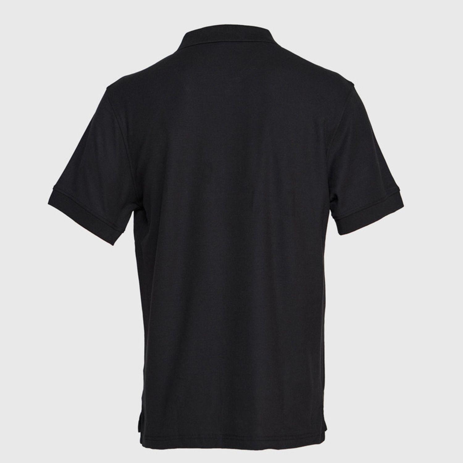 Polera Pique Tc Mc Hombre Negro-3