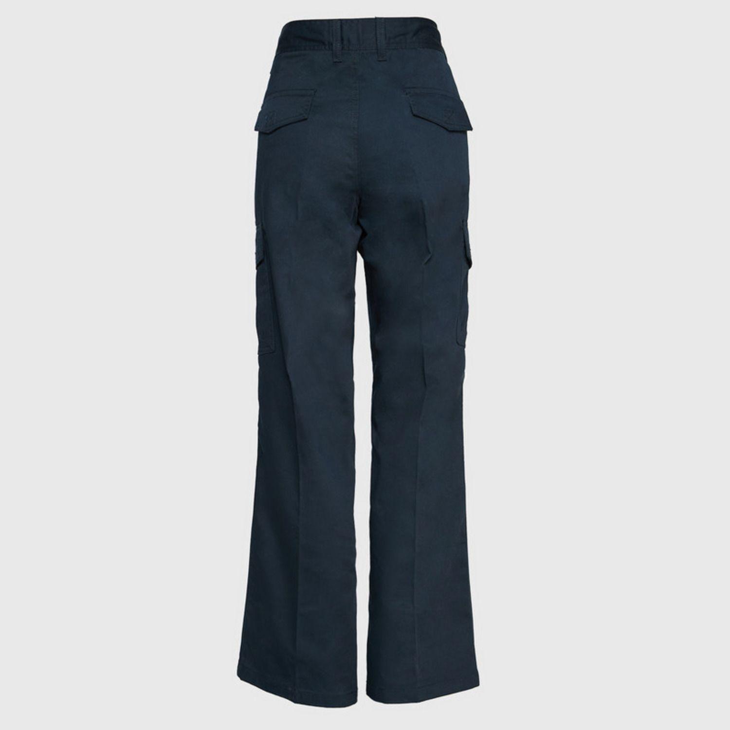 Pantalón Cargo Gabardina T/C Mujer Azul marino-2