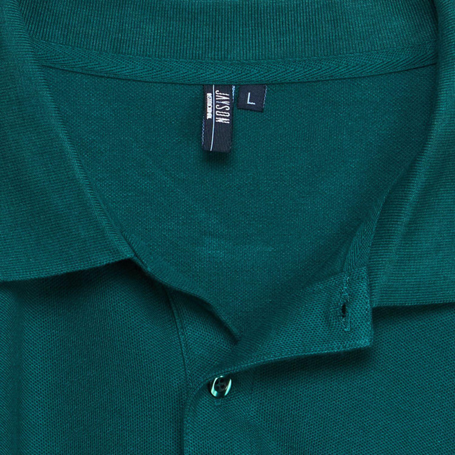 Polera Pique Hombre 80/20 M/C Verde-4