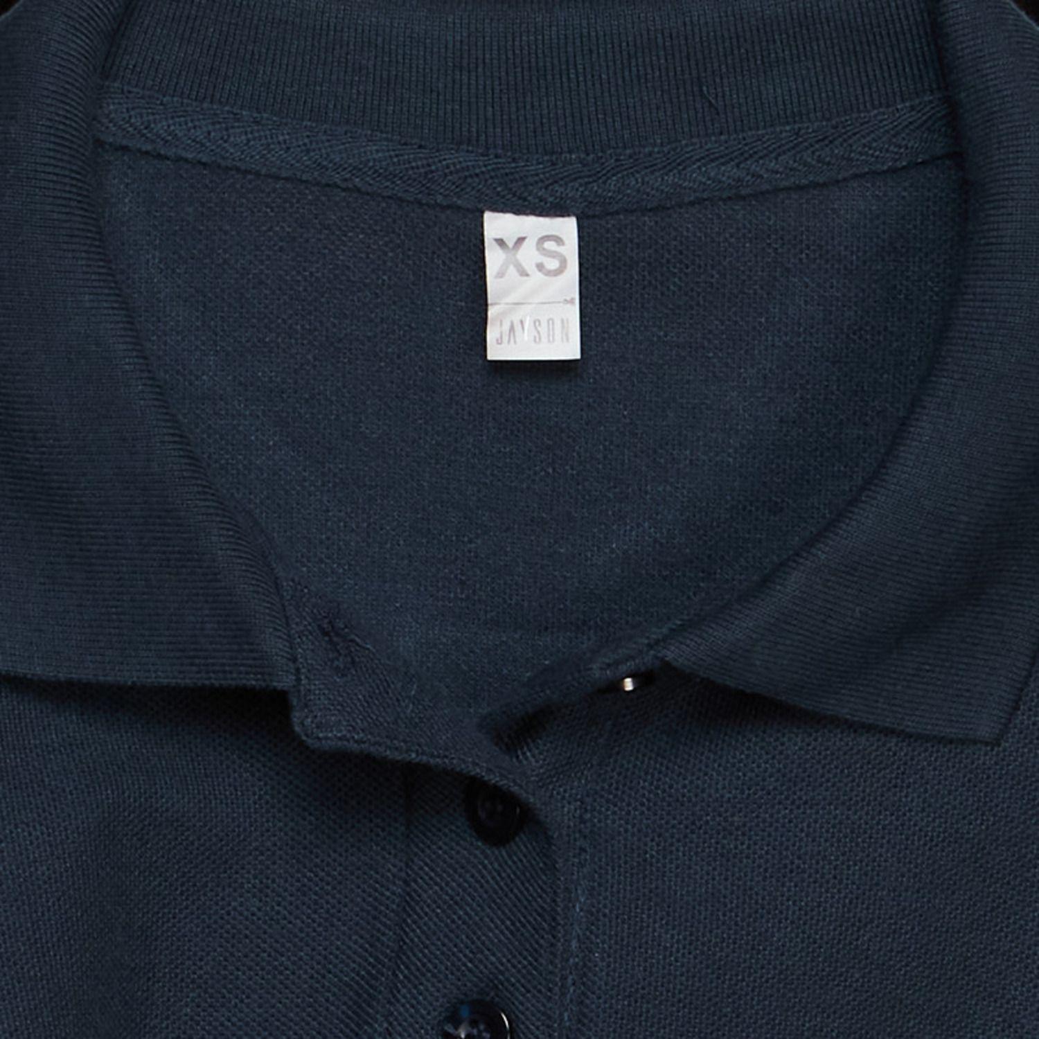 Polera Pique Tc Mc Mujer Azul marino-4