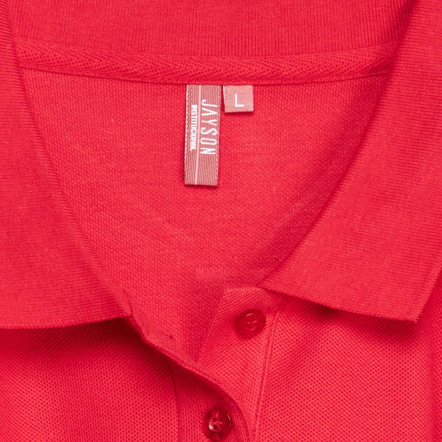 Polera Pique Mujer 80/20 M/L Rojo-3