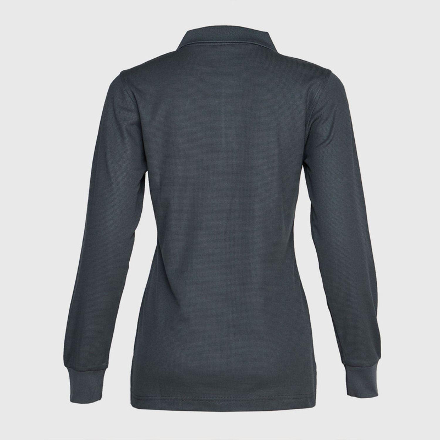 Polera Ml Mujer Waffle  Gris oscuro-2