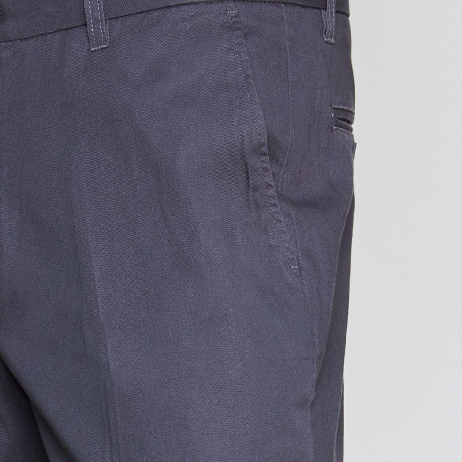 Pantalón Cargo Forro Polar Mujer Azul marino-4