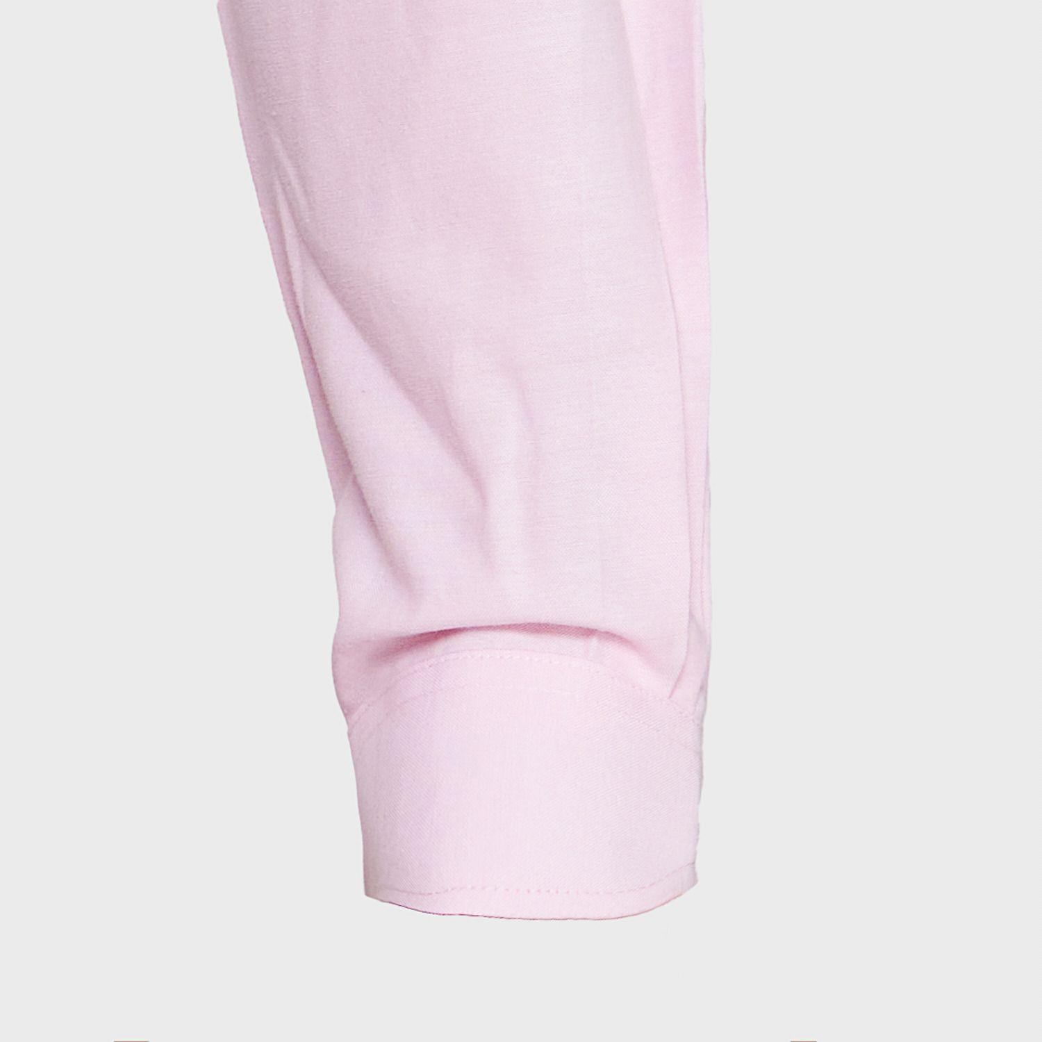 Camisa Oxford B/Suelto M/L Rosado-3