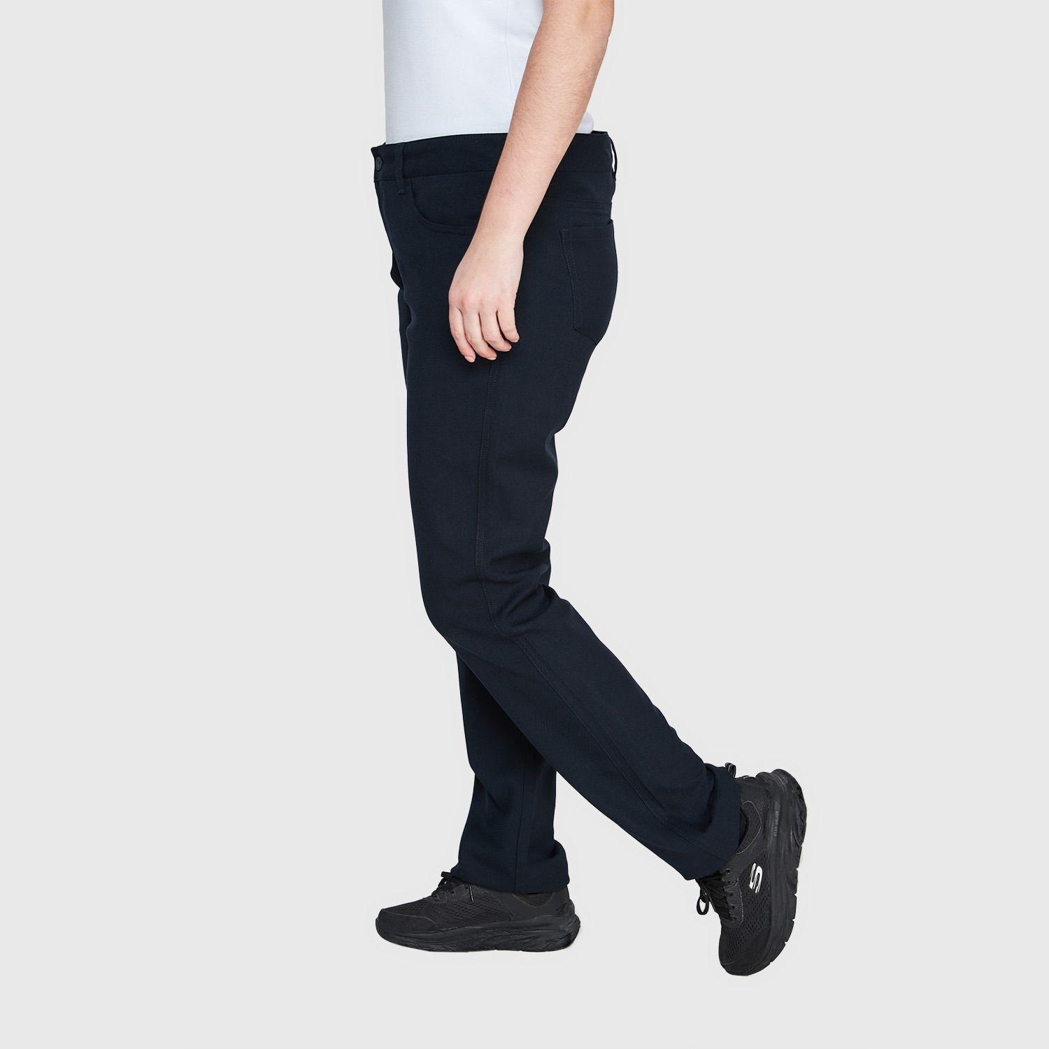 Pantalón Gabardina Mujer Azul marino-3