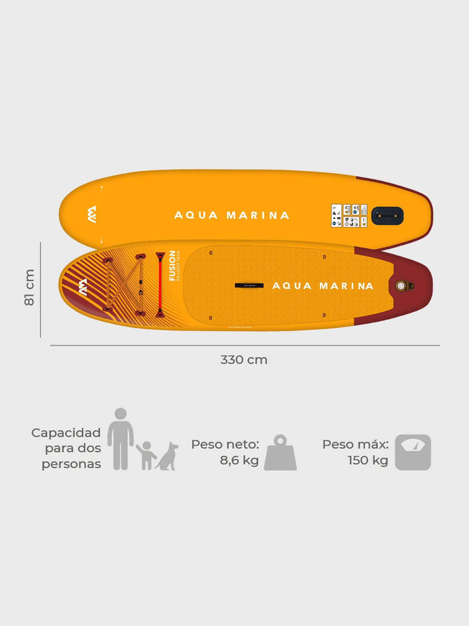 Stand Up Paddle Inflable Aqua Marina Fusion Sup 10'1'"-2