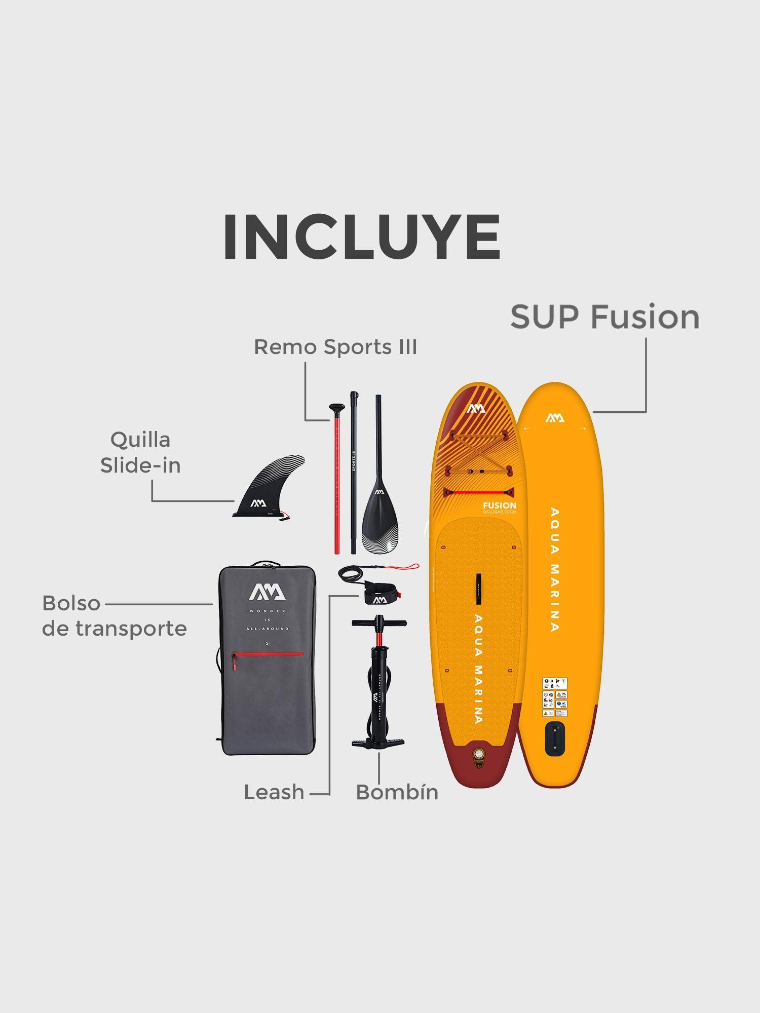 Stand Up Paddle Inflable Aqua Marina Fusion Sup 10'1'"-3