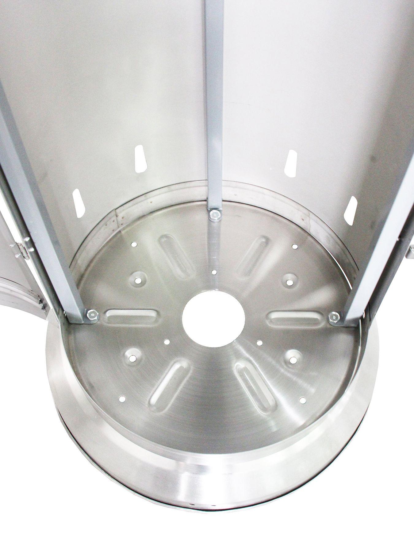Estufa Calefactor Exterior Silver Pro Acero Inoxidable Relan-9