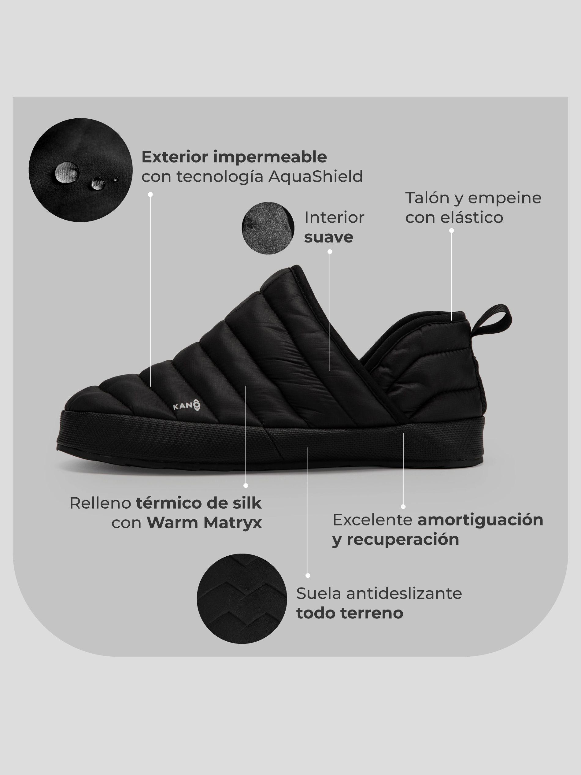 Pantuflas Bota Outdoor Kano HUEMUL Impermeables Antideslizante-3
