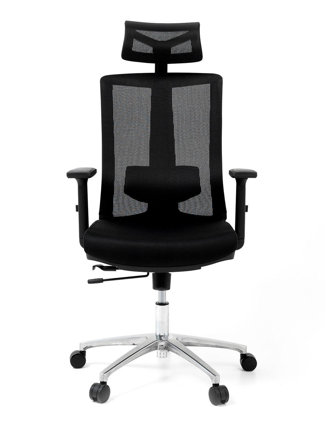 Silla de Escritorio con Cabecero Ergonomus Sendai Plus-5
