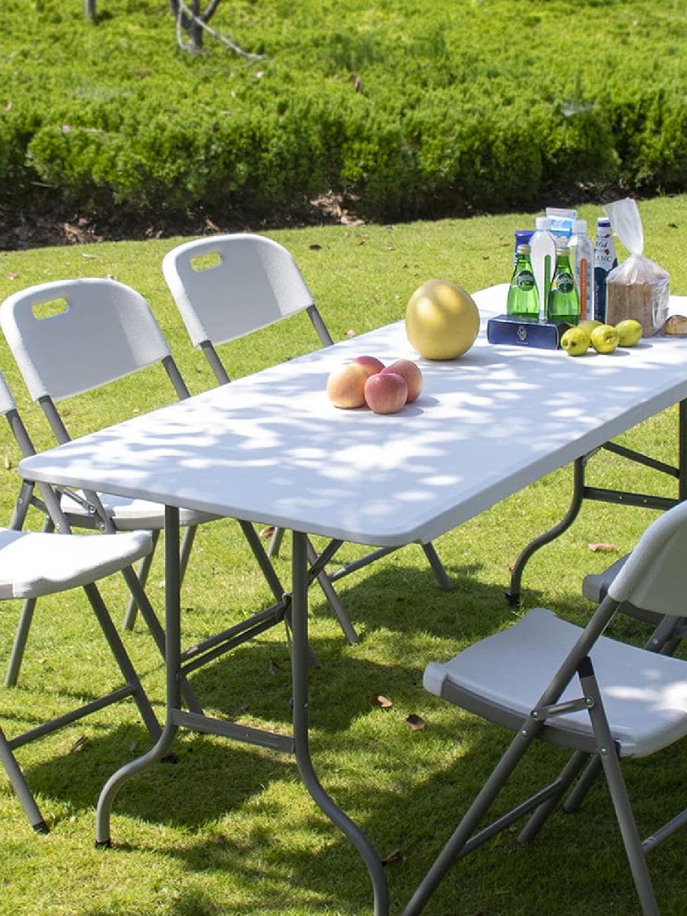 Mesa Plegable 120 cm Kano Maleta Para Camping y Picnic-1