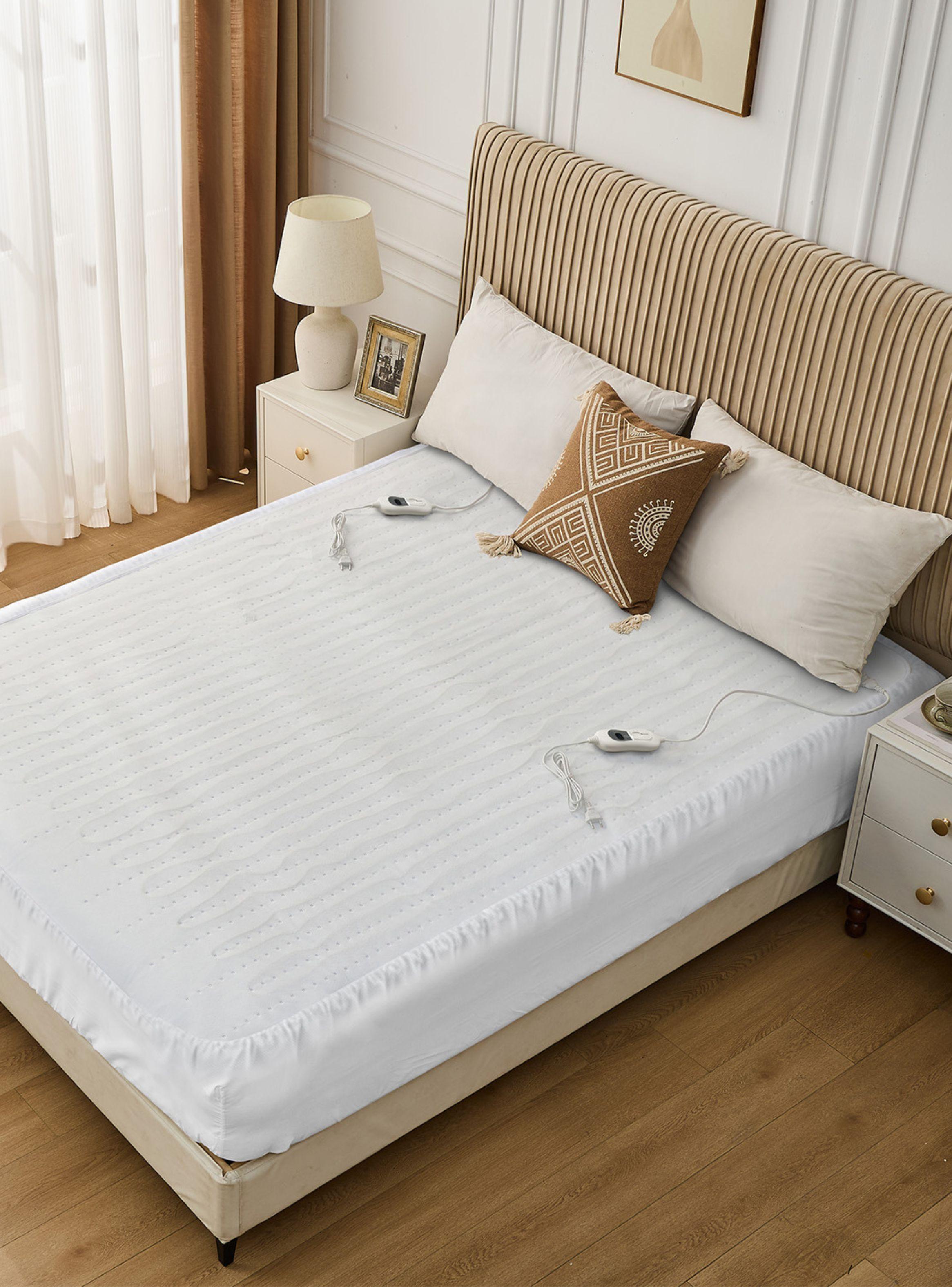 Calienta Cama Eléctrico Relan King 4 Zonas 6 Niveles de Calor-3