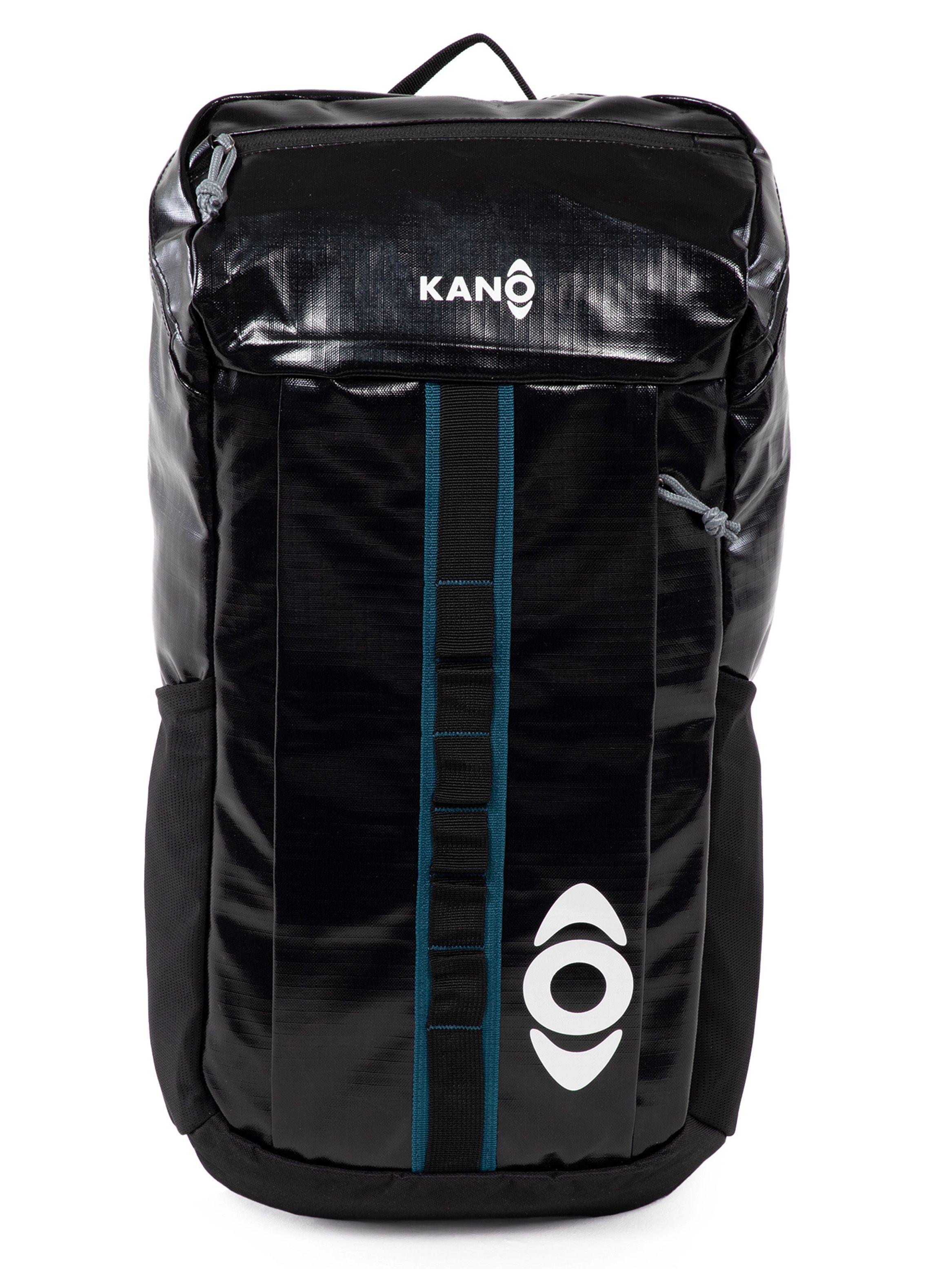 Mochila Outdoor Negra Kano 25L Trekking Camping Resistente-5