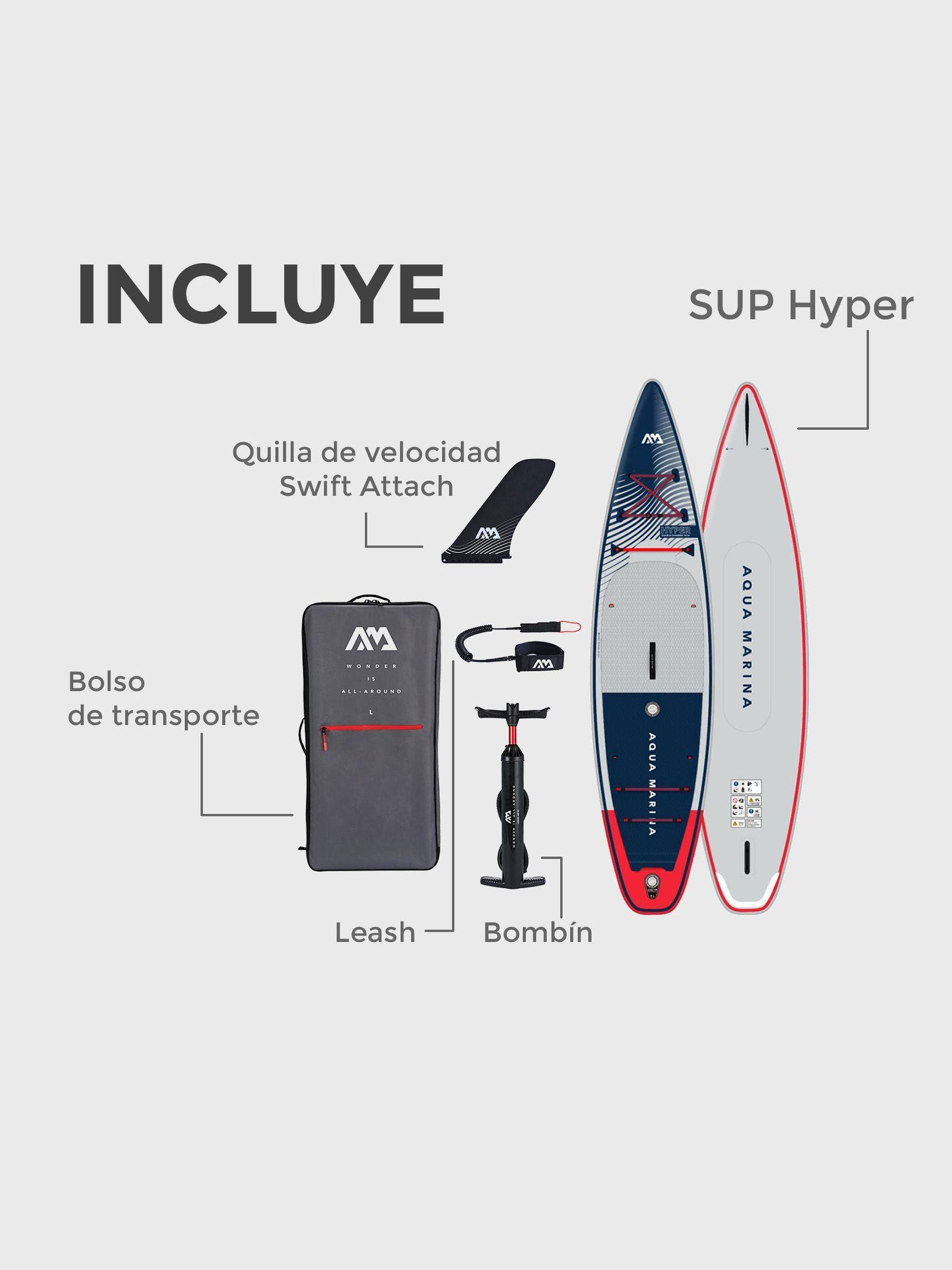 Stand Up Paddle Inflable Hyper 23' Aqua Marina-4