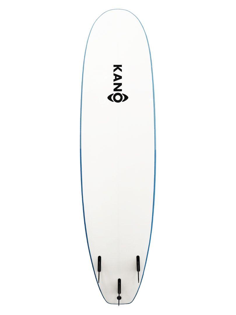 Softboard Kano / Tabla De Surf / 8 Pies + Leash Y Quillas-8