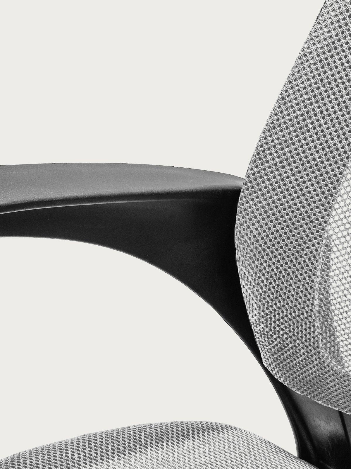 Silla de Oficina Mesh Relan Ergonómica Ejecutiva Gris-7