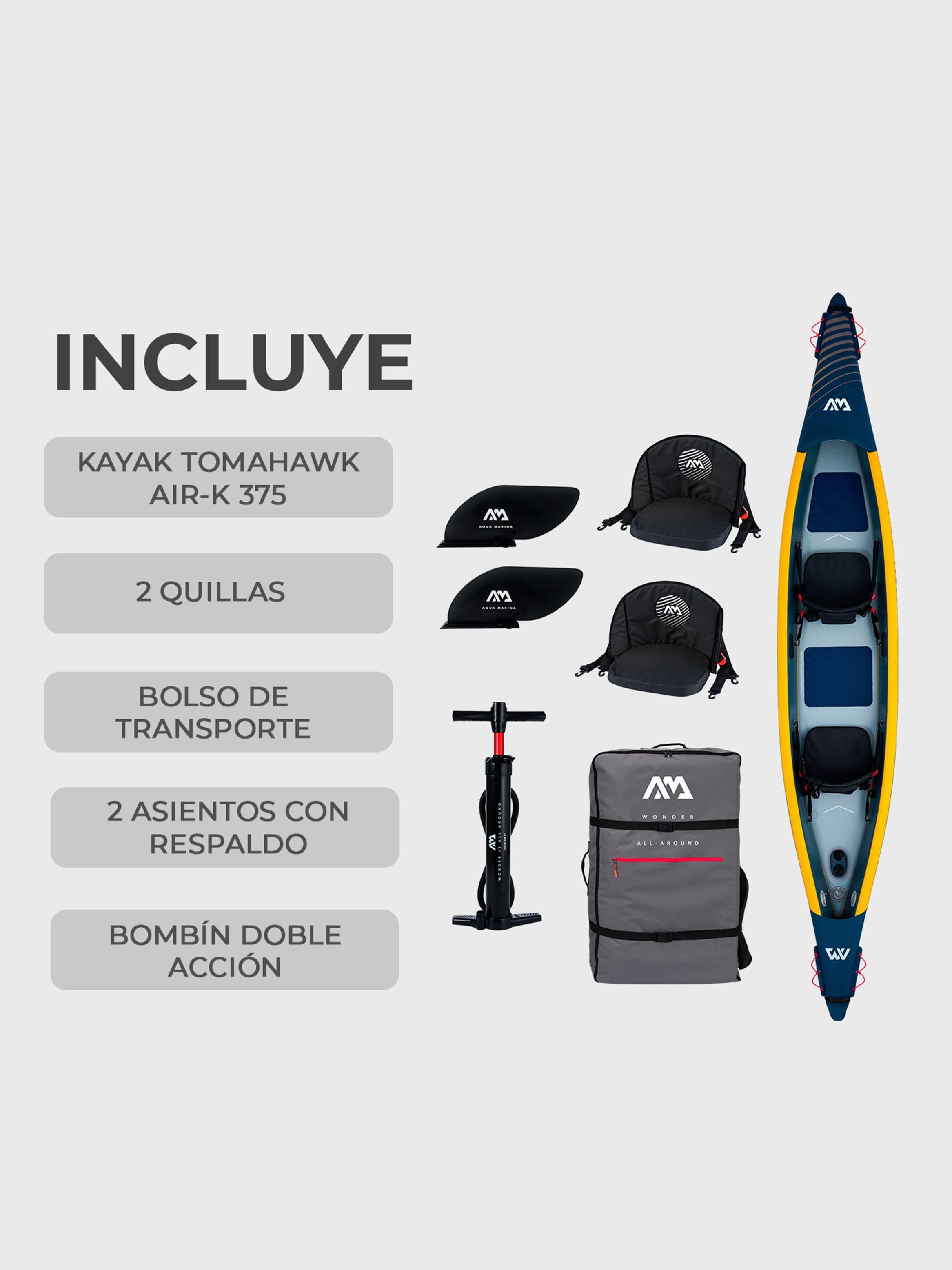 Kayak Inflable Tomahawk Doble / Inflable / Aqua Marina-4