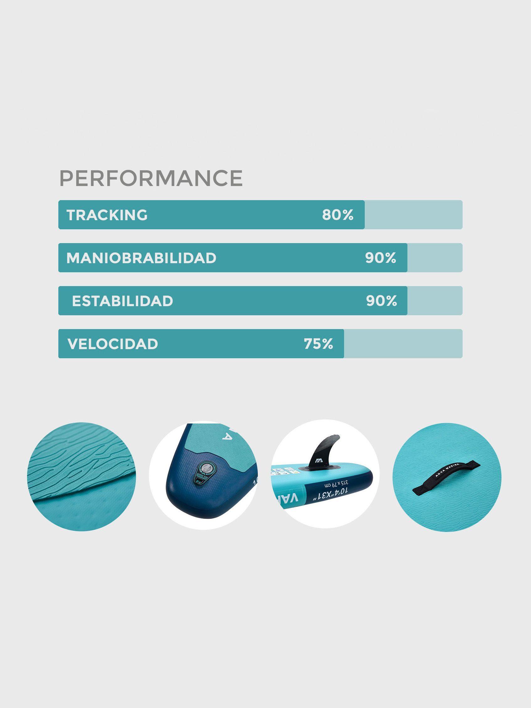 Stand Up Paddle Inflable Vapor 10’4″ Aqua Marina-3