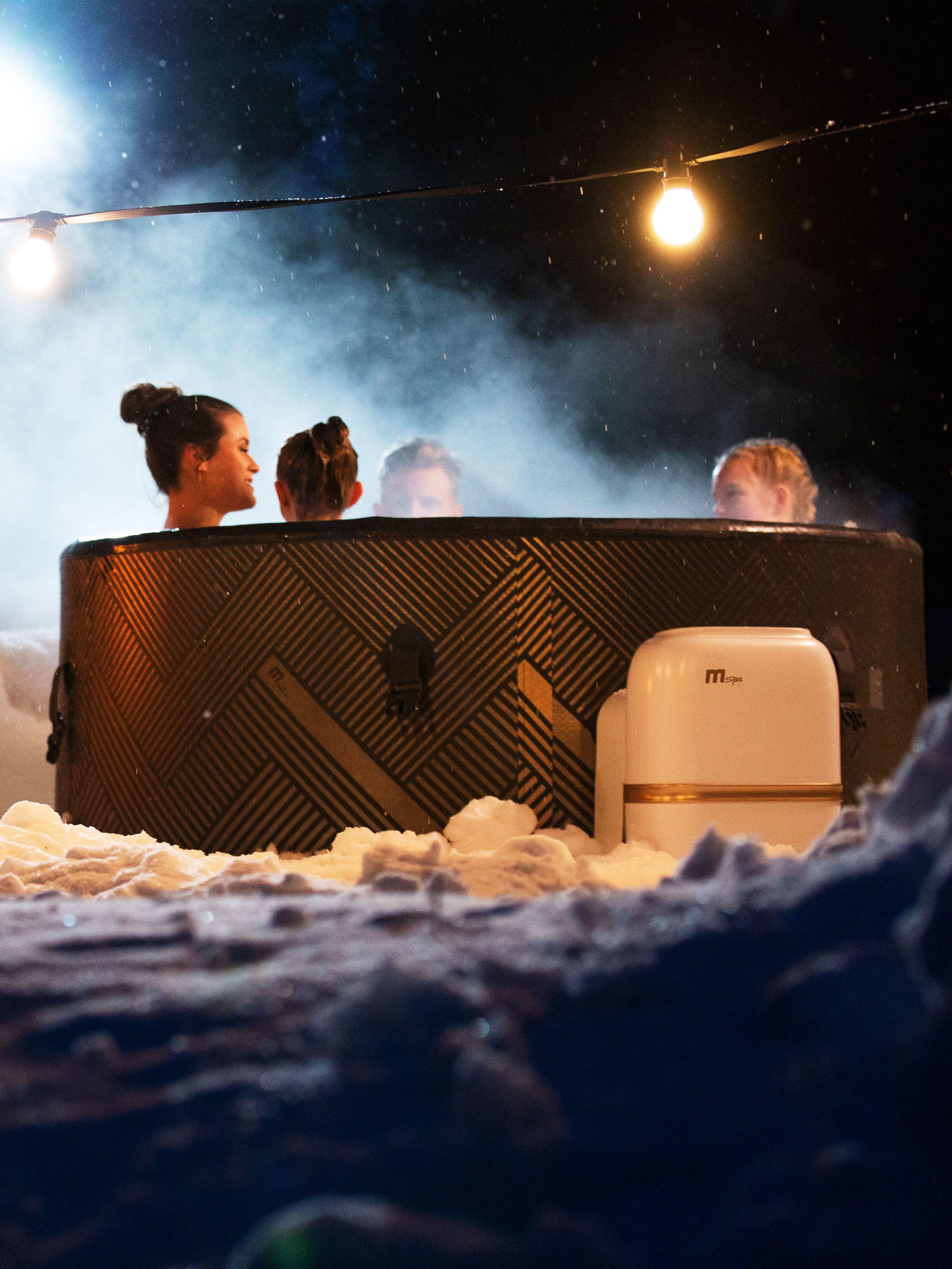 Hot Tub Inflable WiFi Mono Frame Para 6 Personas MSpa-14