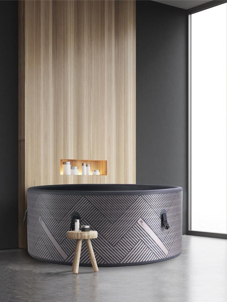 Hot Tub Inflable WiFi Mono Frame Para 6 Personas MSpa-5