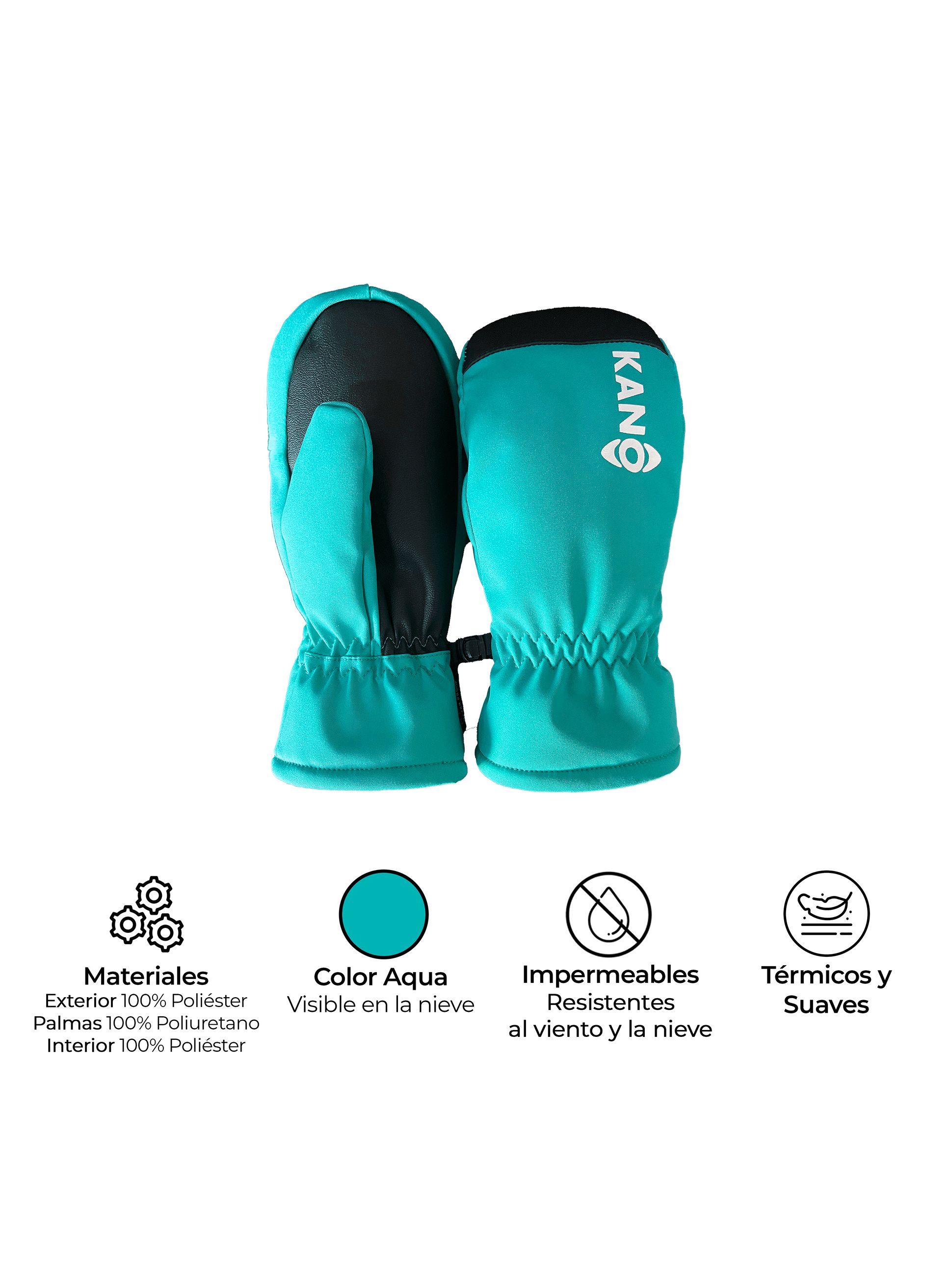 Guantes Térmicos de Nieve para Niños Kano Mitones para Ski-2