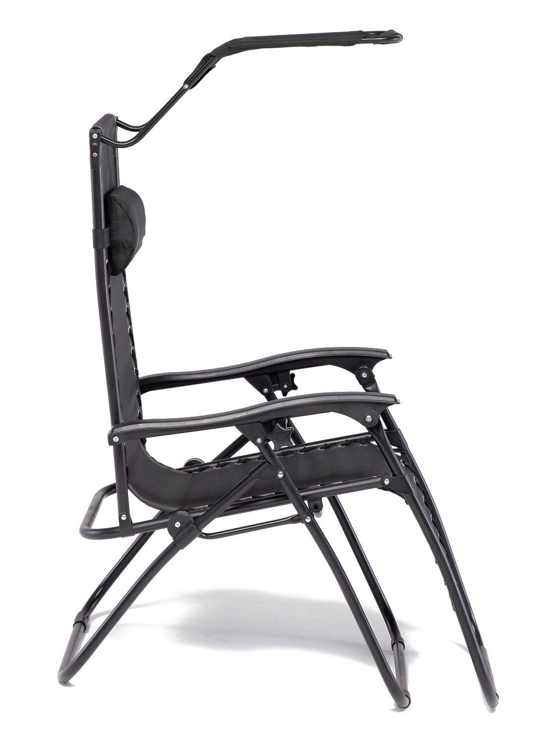 Reposera Zero Gravity Relan Zen Canopy con Techo Plegable-4