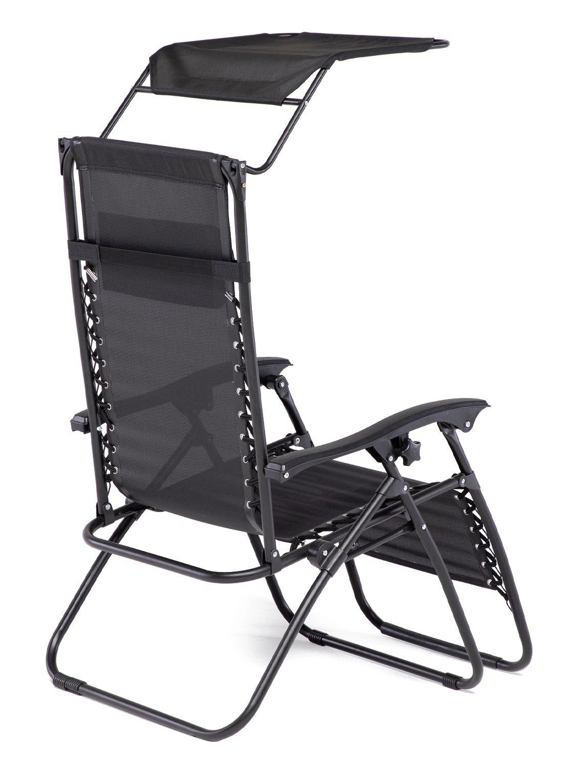 Reposera Zero Gravity Relan Zen Canopy con Techo Plegable-9