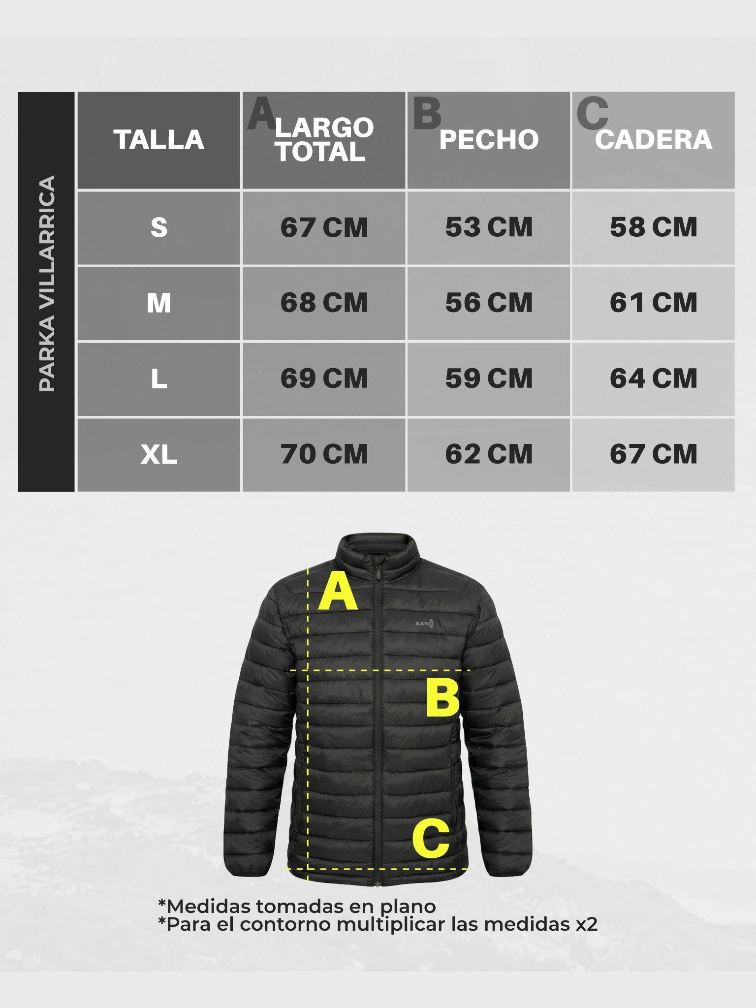 Parka Térmica Mujer Kano Villarrica Chaqueta Acolchada-5